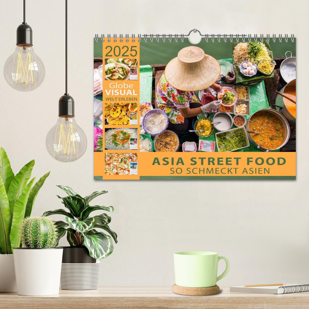 Bild: 9783435085408 | ASIA STREET FOOD - So schmeckt Asien (Wandkalender 2025 DIN A4...