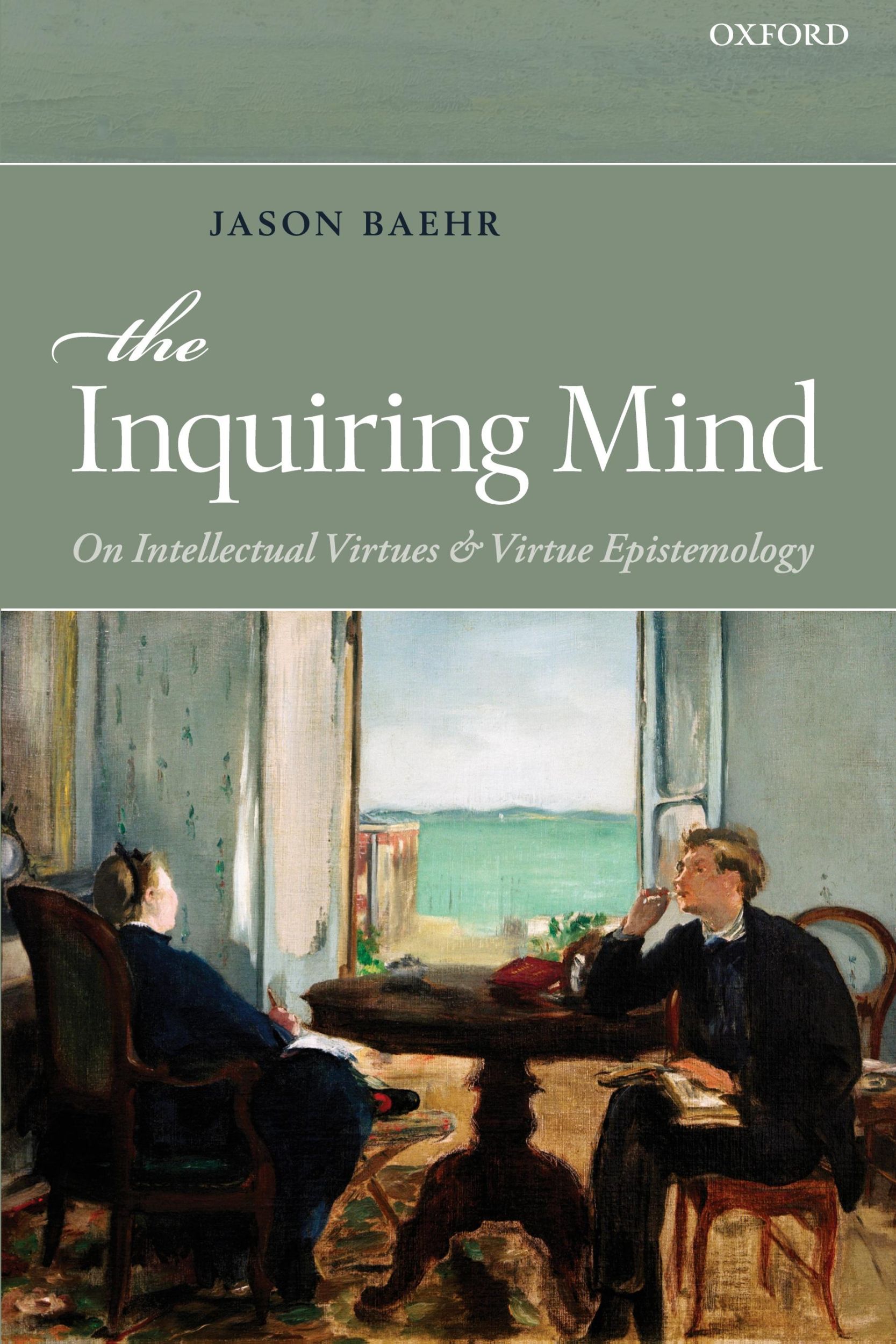 Cover: 9780199659296 | The Inquiring Mind | On Intellectual Virtues and Virtue Epistemology