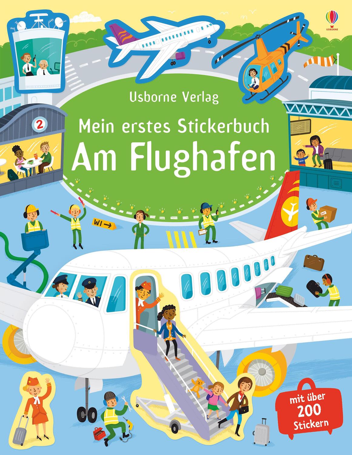 Cover: 9781782325635 | Mein erstes Stickerbuch: Am Flughafen | Sam Smith | Taschenbuch | 2017