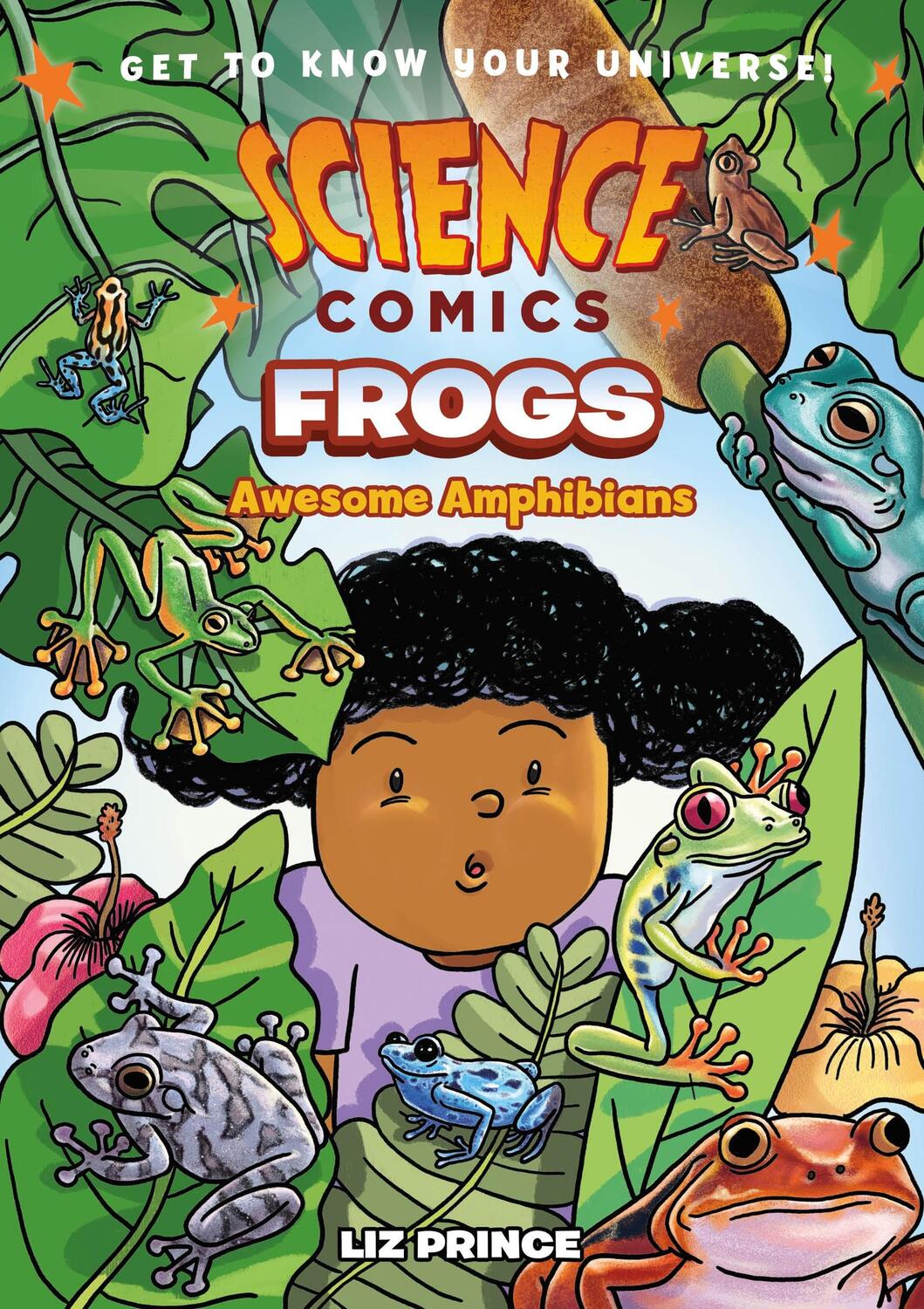 Cover: 9781250268860 | Science Comics: Frogs: Awesome Amphibians | Liz Prince | Taschenbuch