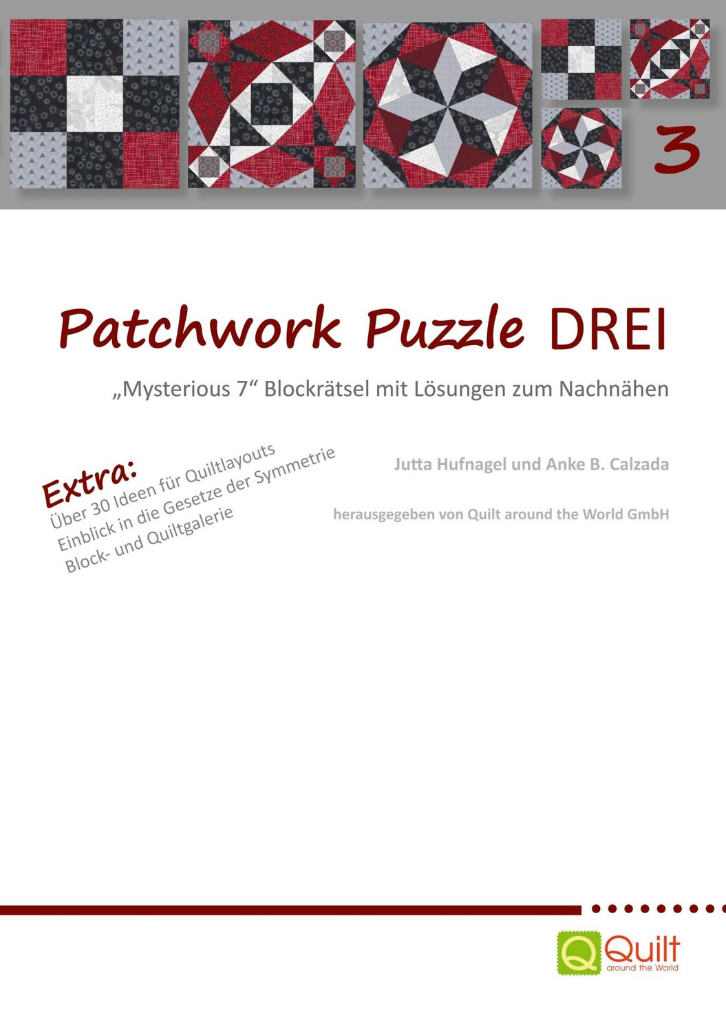 Cover: 9783750493087 | Patchwork Puzzle Drei | Jutta Hufnagel (u. a.) | Taschenbuch | 240 S.