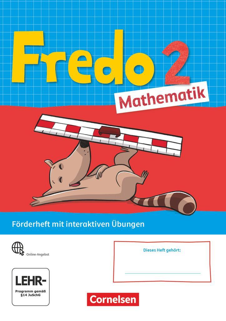 Cover: 9783060848737 | Fredo Mathematik 2. Schuljahr. Ausgabe A - Förderheft mit...