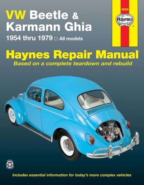 Cover: 9781850107293 | VW Beetle &amp; Karmann Ghia (1954 thru1979) | All models | Publishing