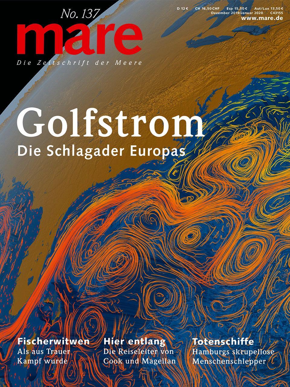 Cover: 9783866484269 | mare - Die Zeitschrift der Meere / No. 137 / Golfstrom - Die...