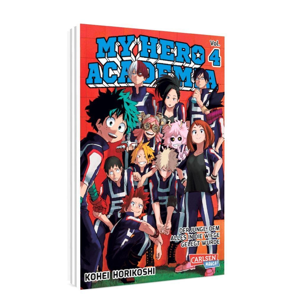 Bild: 9783551794659 | My Hero Academia 04 | Der Junge, dem alles in die Wiege gelegt wurde