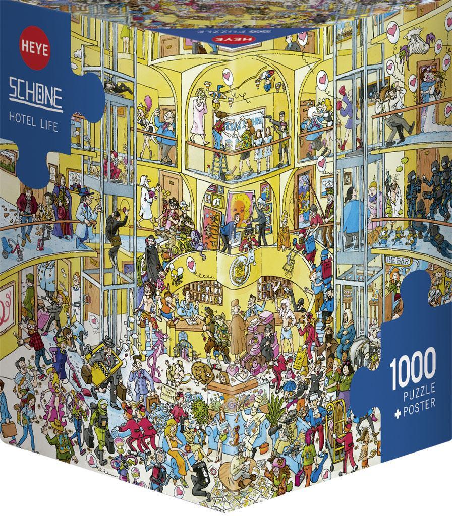 Cover: 4001689299279 | Hotel Life Puzzle 1000 Teile | Christoph Schöne | Spiel | 29927 | 2021