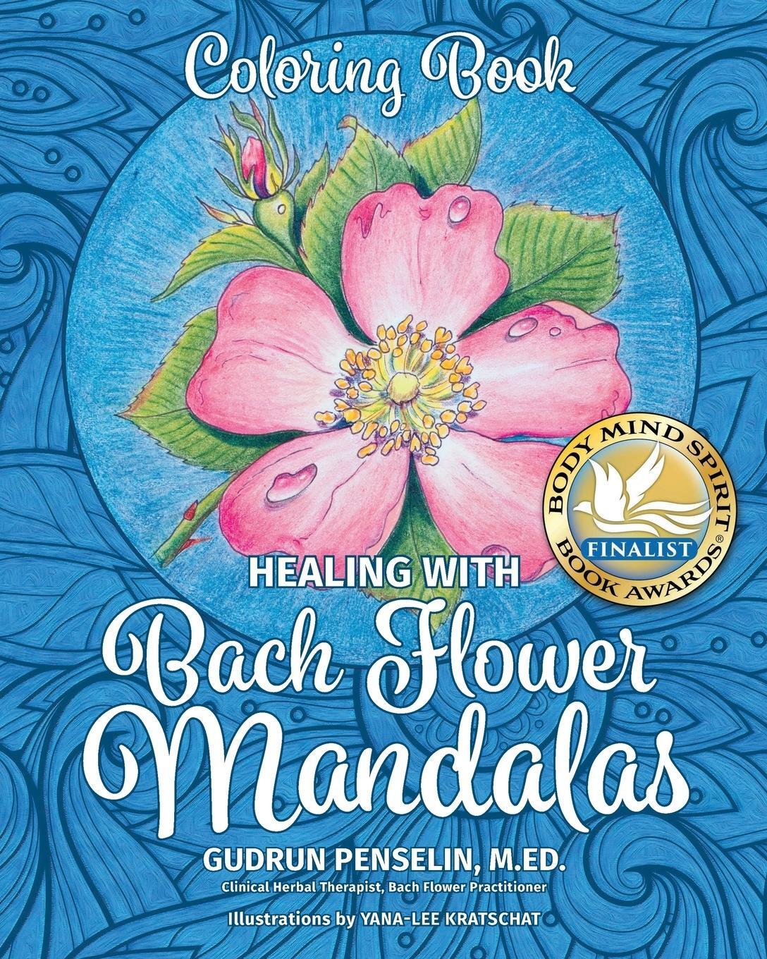 Cover: 9780968410837 | Healing with Bach Flower Mandalas | Coloring Book | Gudrun Penselin