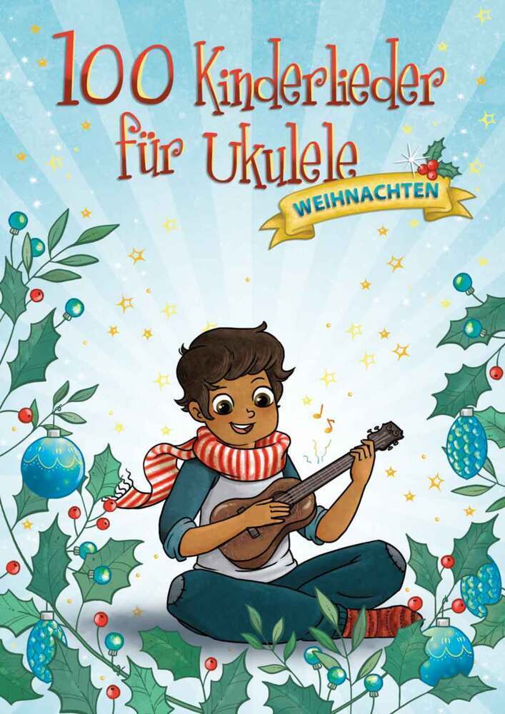 Cover: 9783954562862 | 100 Kinderlieder für Ukulele - Weihnachten | Edition | Buch | Deutsch