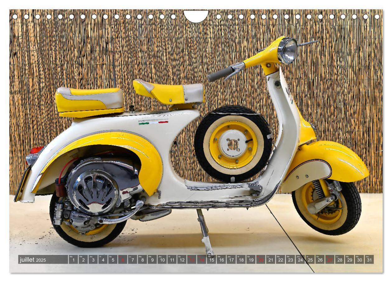 Bild: 9781325942589 | La Vespa en Cartoon (Calendrier mural 2025 DIN A4 vertical),...