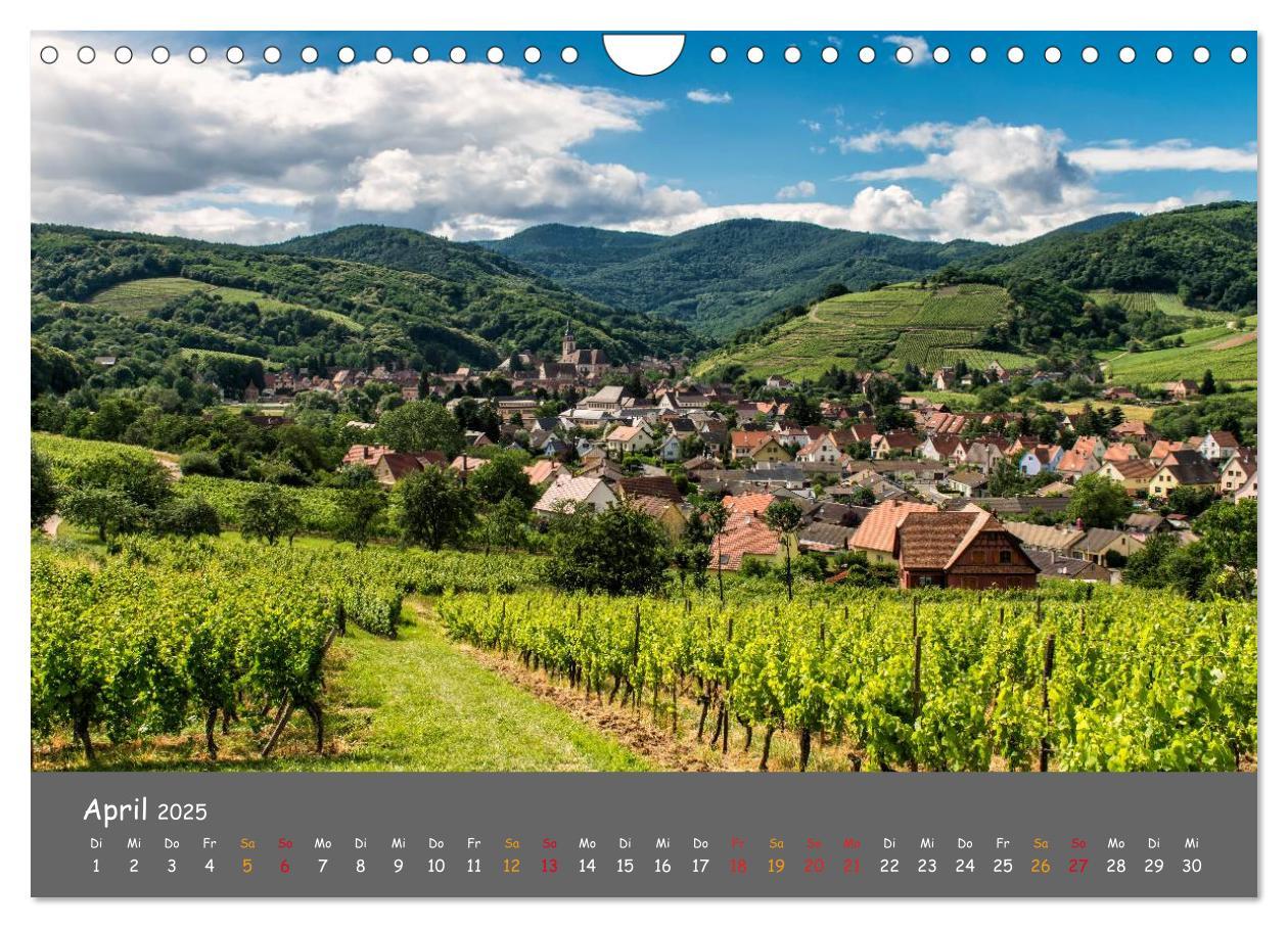 Bild: 9783435595631 | Eindrücke aus dem Elsass (Wandkalender 2025 DIN A4 quer), CALVENDO...