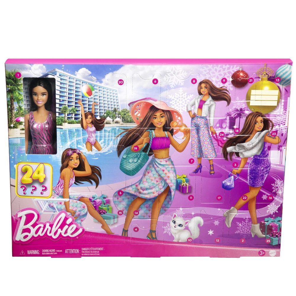 Cover: 194735098842 | Barbie FAB Adventskalender | Kalender | Fensterkarton | Mattel