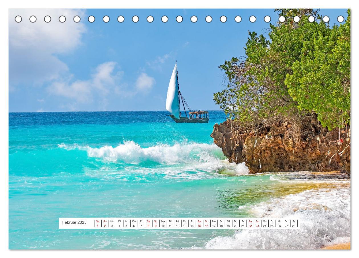 Bild: 9783383907494 | Sansibar - Sonne, Sand, Meer (Tischkalender 2025 DIN A5 quer),...