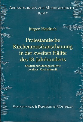 Cover: 9783525279069 | Protestantische Kirchenmusikanschauung in der zweiten Hälfte des...