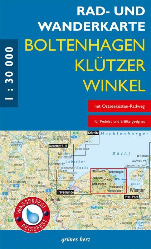 Cover: 9783866362383 | Rad- und Wanderkarte Boltenhagen, Klützer Winkel 1:30 000 | Deutsch