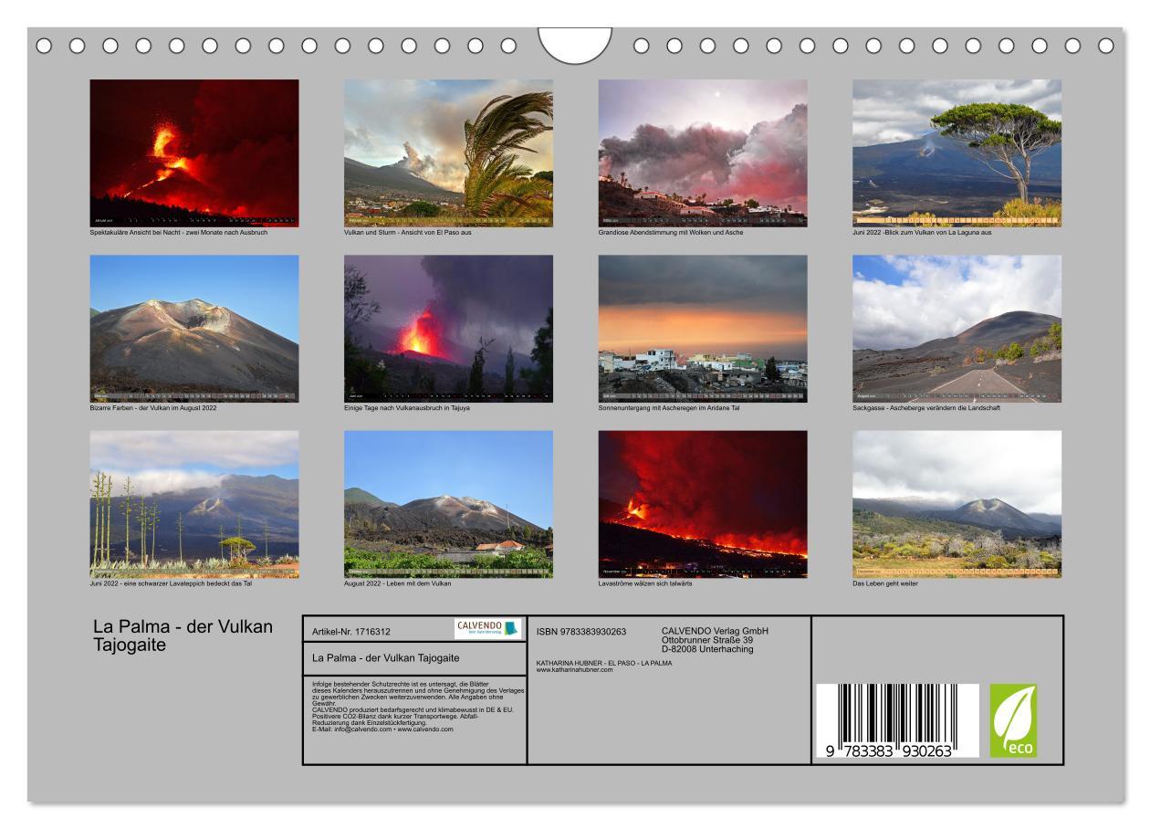 Bild: 9783383930263 | La Palma - der Vulkan Tajogaite (Wandkalender 2025 DIN A4 quer),...