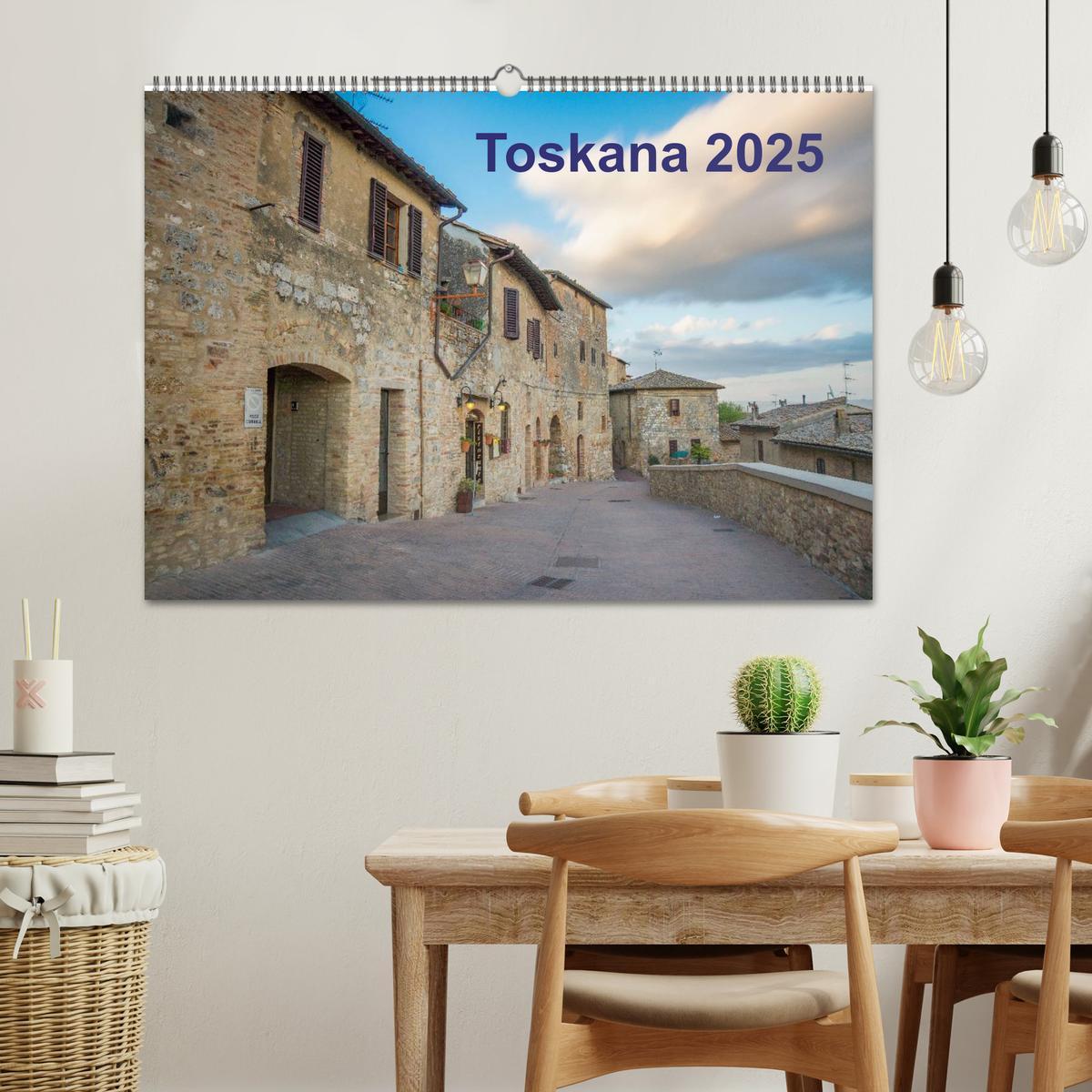 Bild: 9783435564828 | Toskana - 2025 (Wandkalender 2025 DIN A2 quer), CALVENDO...