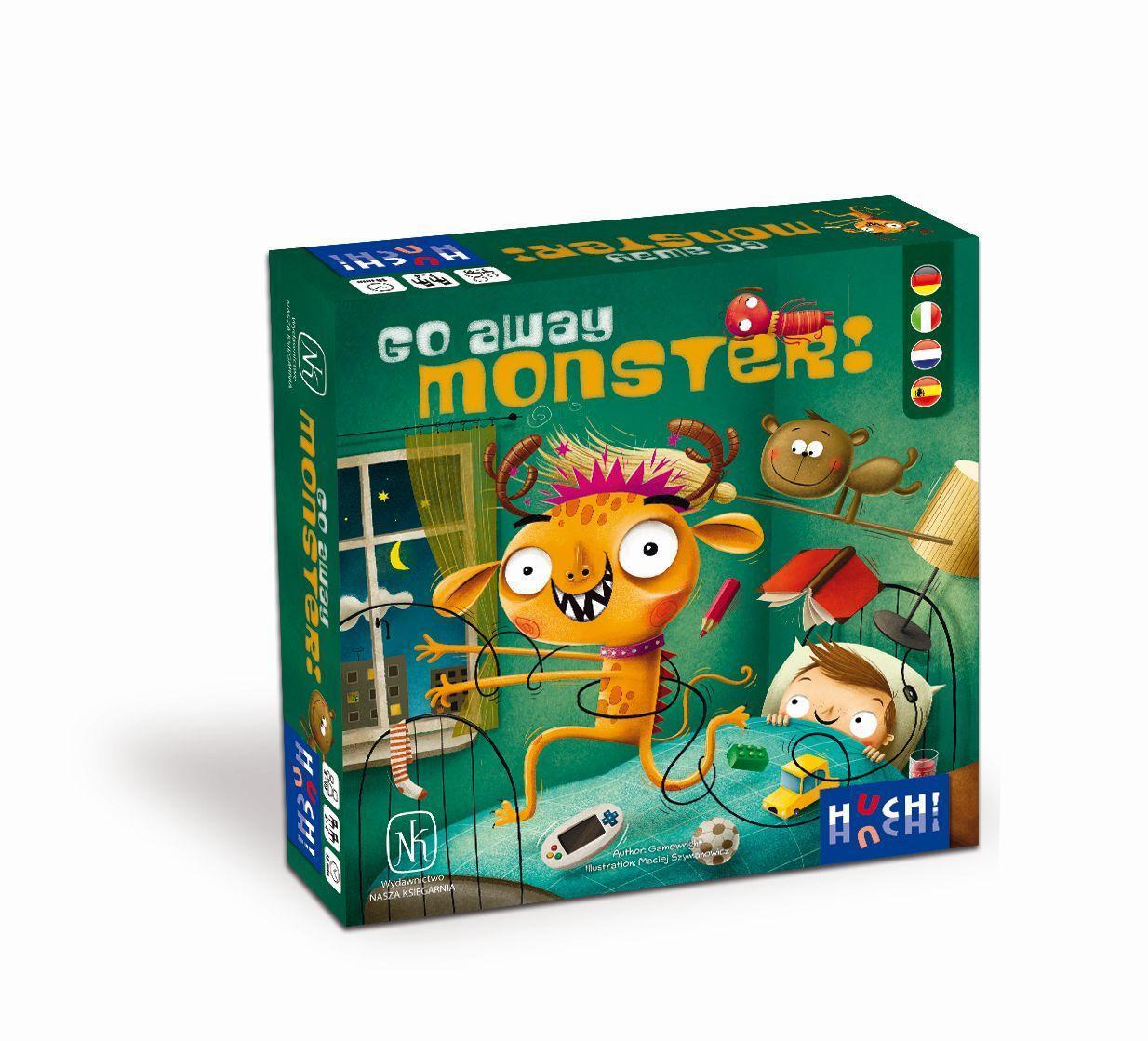 Cover: 4260071882103 | Go away monster! | Gamewright | Spiel | Deutsch | 2021