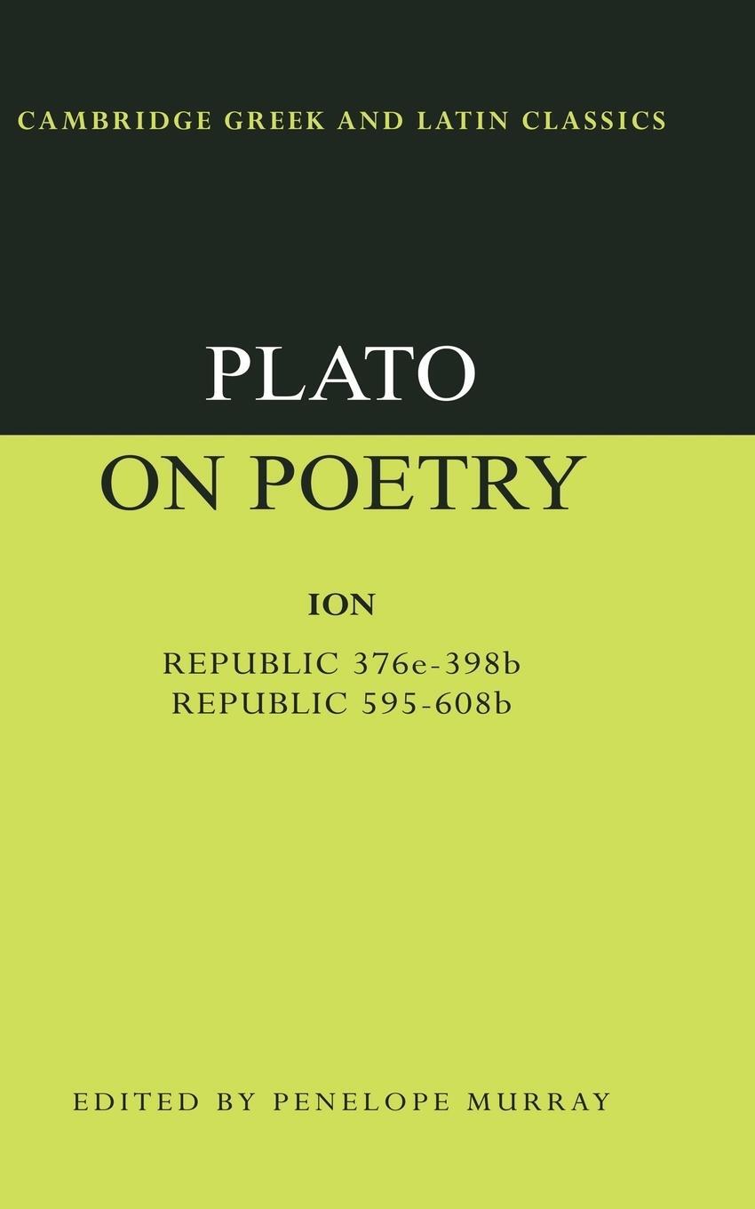 Cover: 9780521349819 | Plato on Poetry | Ion; Republic 376e 398b9; Republic 595 608b10 | Buch