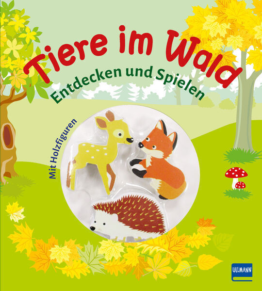Cover: 9783741524394 | Tiere im Wald, m. 3 Holzfiguren | Entdecken und Spielen | Gruber