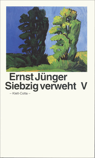 Cover: 9783608936766 | Siebzig verweht. Bd.5 | Ernst Jünger | Buch | Klett-Cotta