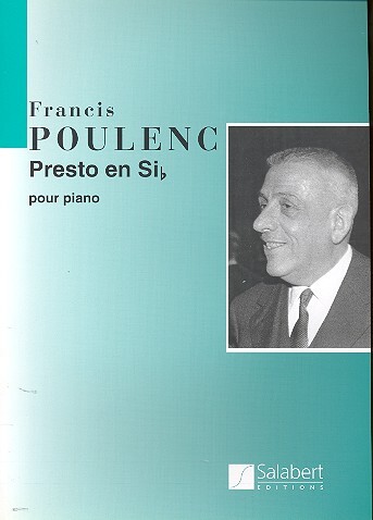 Cover: 9790048058286 | Presto En Sib Pour Piano | Francis Poulenc | Partitur | 2004