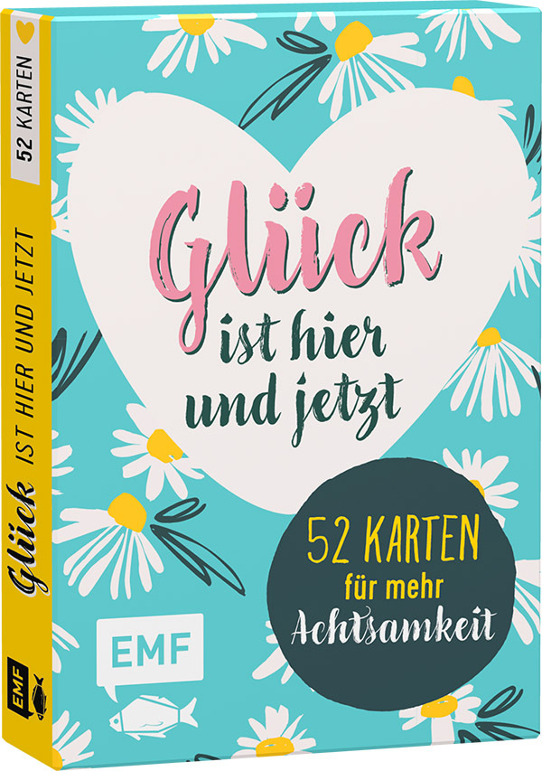 Cover: 4260478341043 | Kartenbox Achtsamkeit: Glück ist hier und jetzt - 52 Karten für...