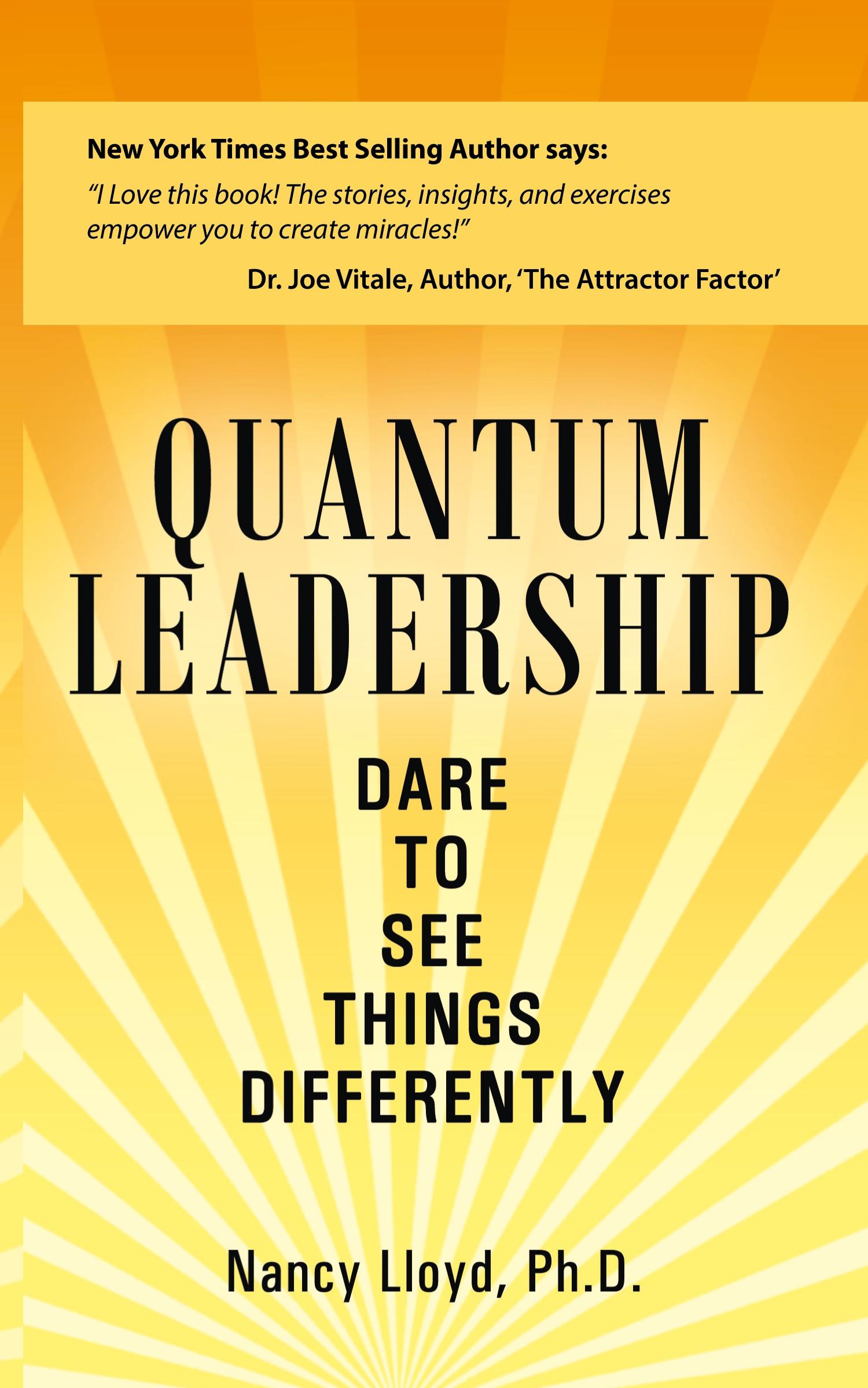 Cover: 9781452585208 | Quantum Leadership | Dare to See Things Differently | Nancy Lloyd