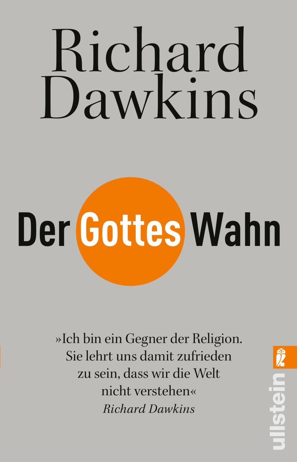 Cover: 9783548376431 | Der Gotteswahn | Richard Dawkins | Taschenbuch | 586 S. | Deutsch