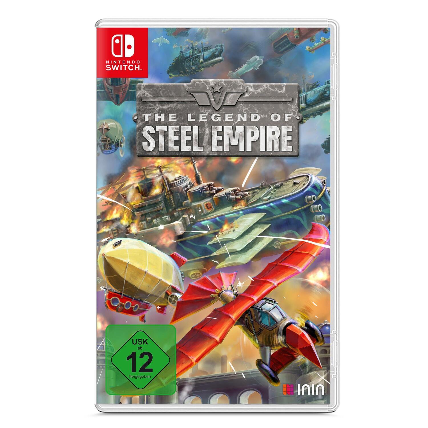 Cover: 4260650746802 | The Legend of Steel Empire (Nintendo Switch) | Blu-ray Disc | Deutsch