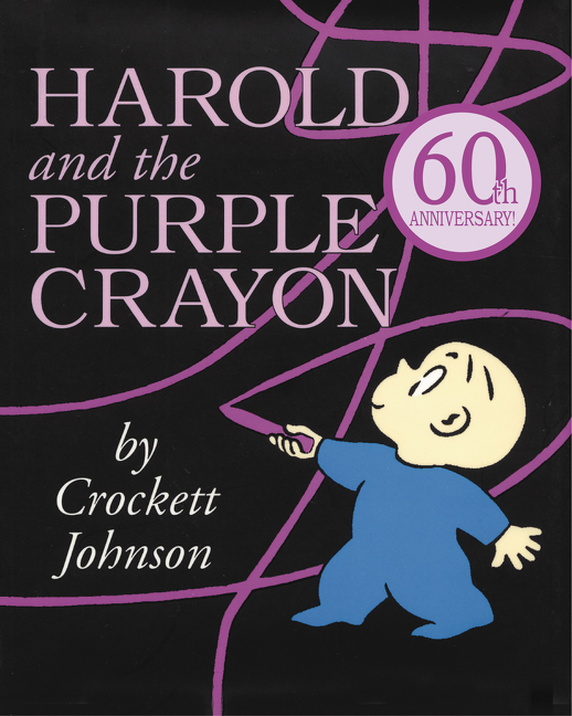 Cover: 9780064430227 | Harold and the Purple Crayon | 50th Anniversary Edition | Johnson