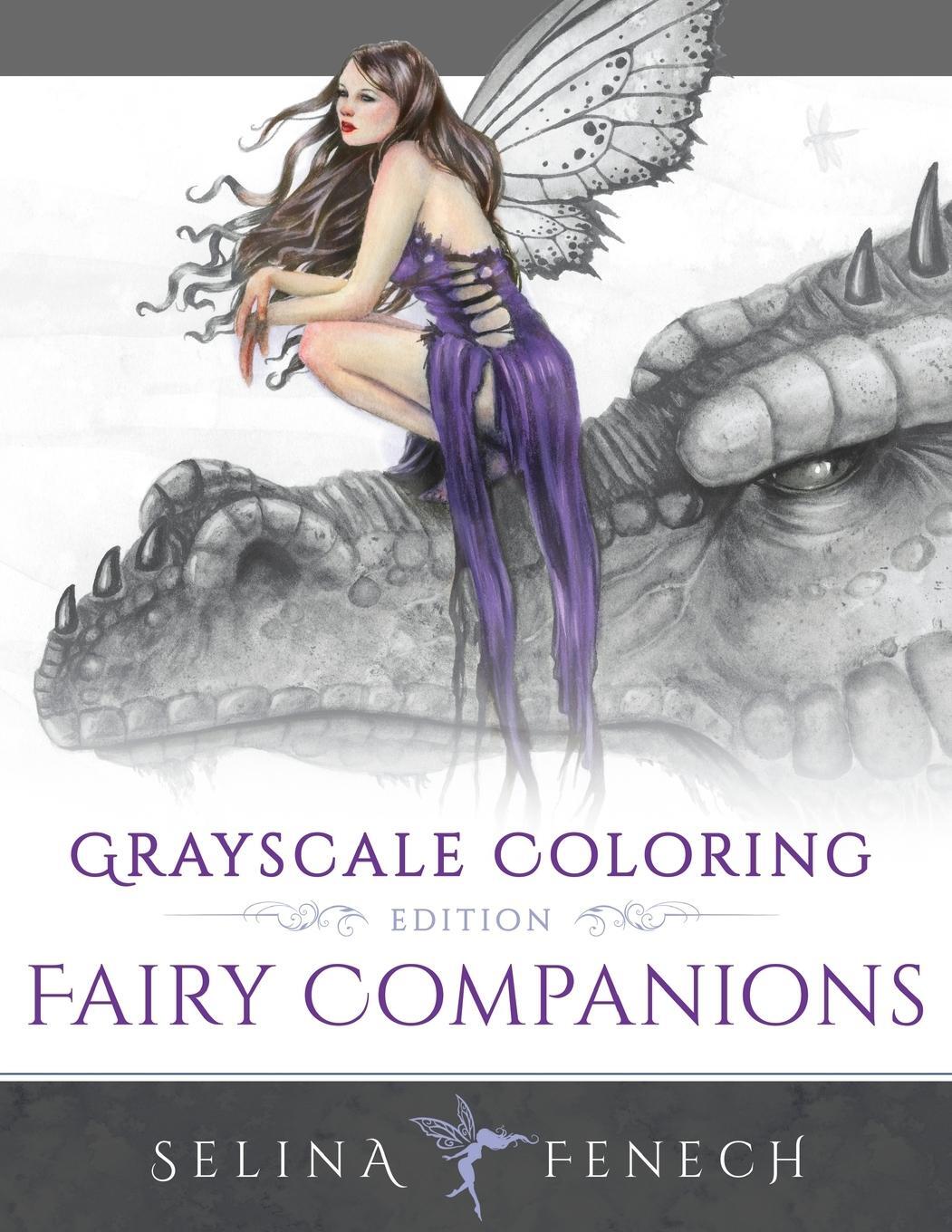 Cover: 9780648026907 | Fairy Companions - Grayscale Coloring Edition | Selina Fenech | Buch