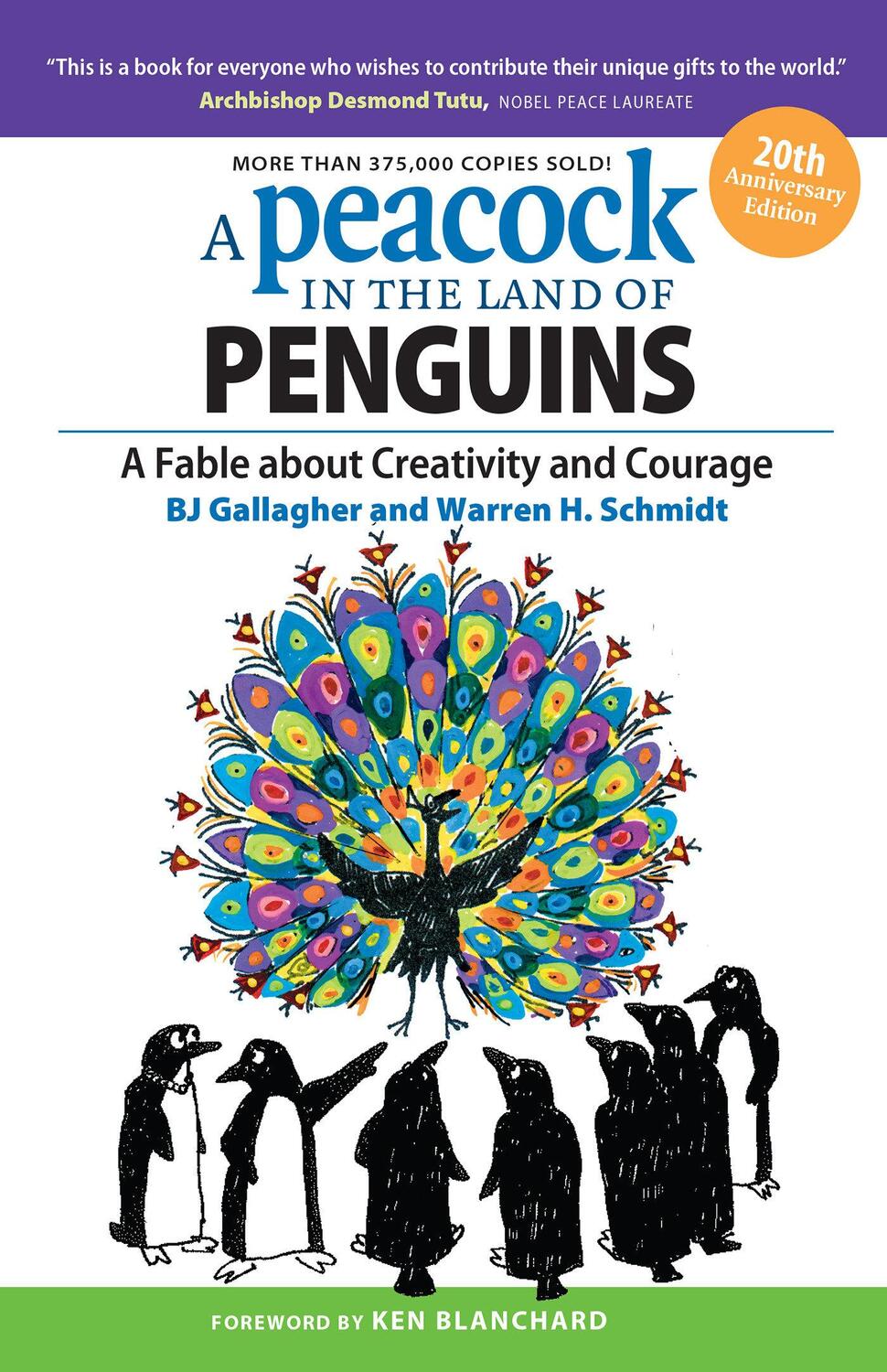 Cover: 9781626562431 | A Peacock in the Land of Penguins: A Fable about Creativity and...