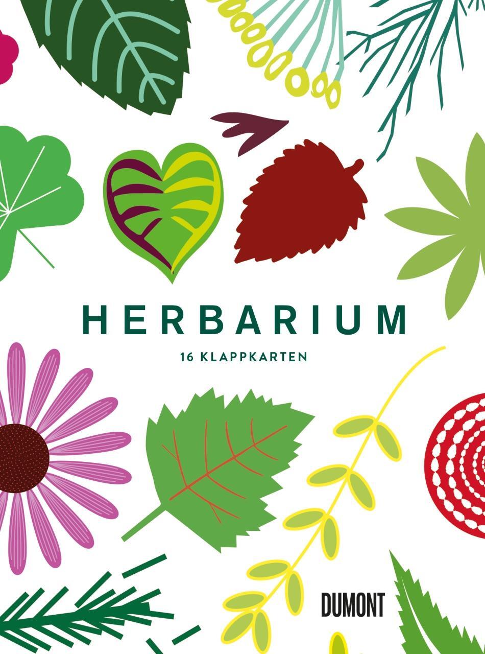 Cover: 9783832199449 | Herbarium Postkartenbox | 16 Klappkarten | Caz Hildebrand | Buch