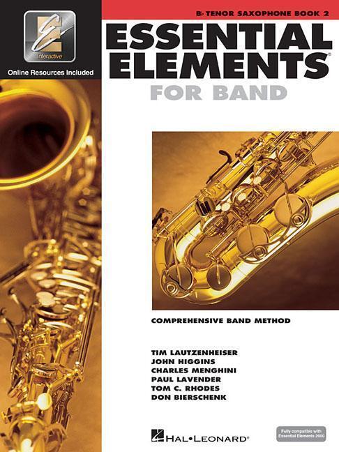 Cover: 9780634012921 | Essential Elements for Band BB Tenor Saxophone - Book 2 with Eei