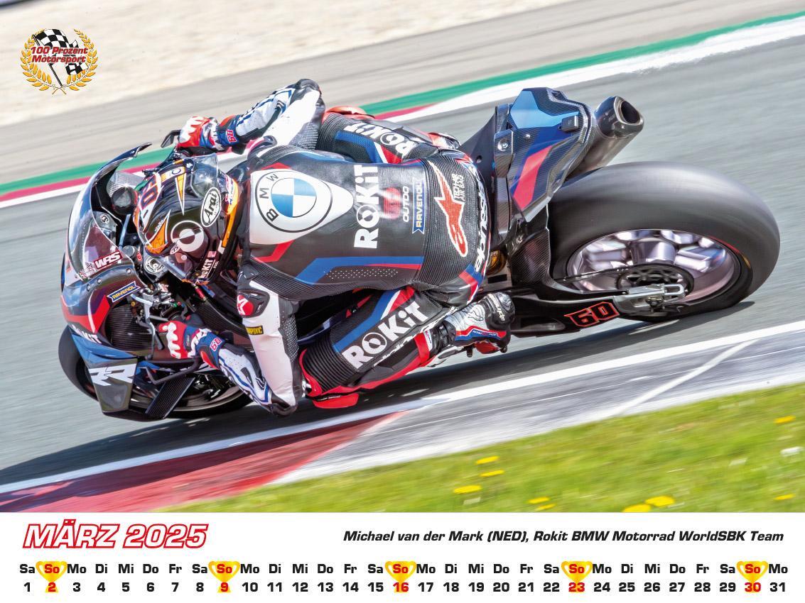 Bild: 9783948794699 | Superbike WM Kalender 2025 | Frank Pommer | Kalender | Deutsch | 2025