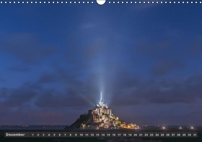 Bild: 9783660581980 | Ein Tag am Mont Saint Michel (Wandkalender immerwährend DIN A3 quer)