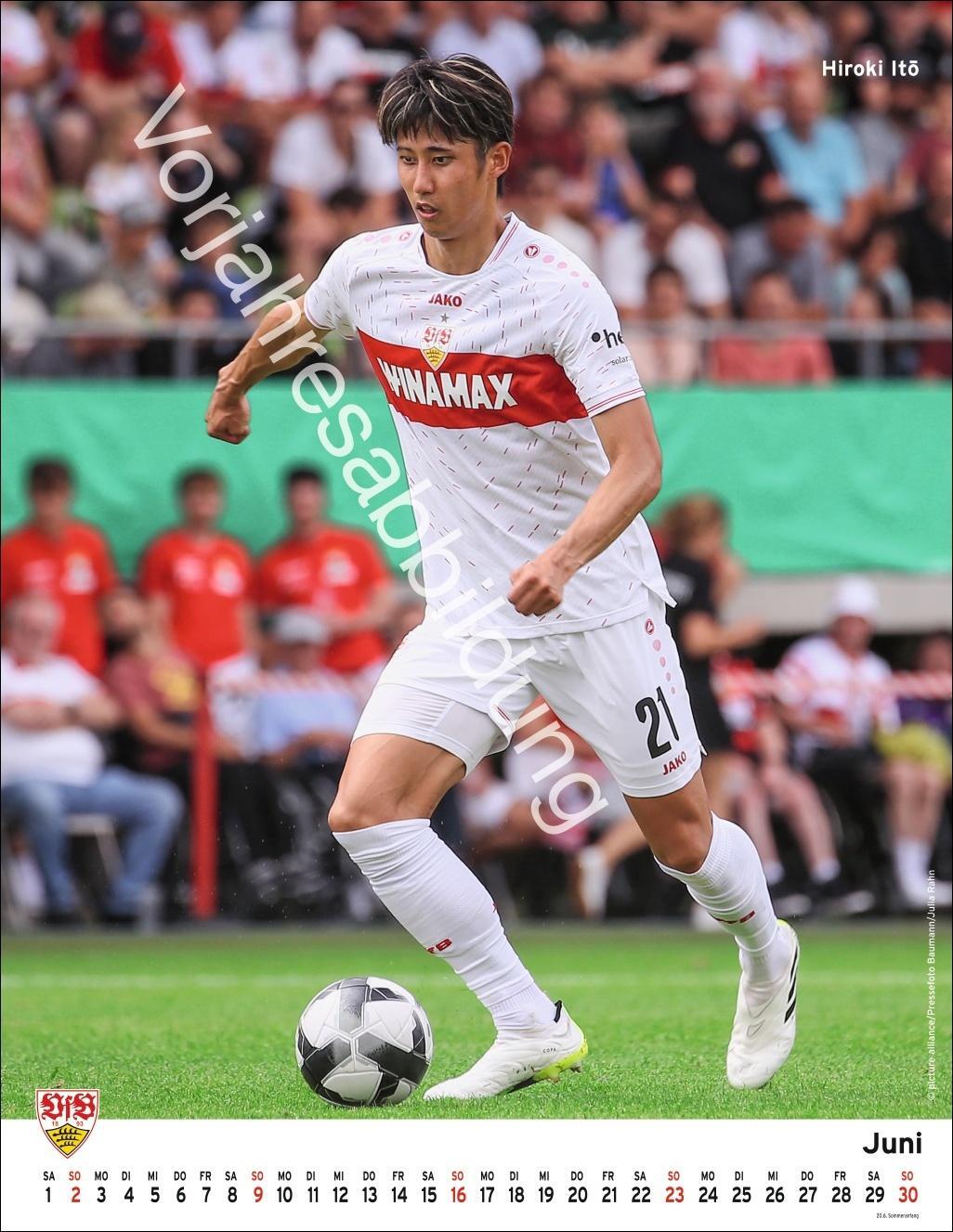 Bild: 9783756405404 | VfB Stuttgart Posterkalender 2025 | Heye | Kalender | Spiralbindung