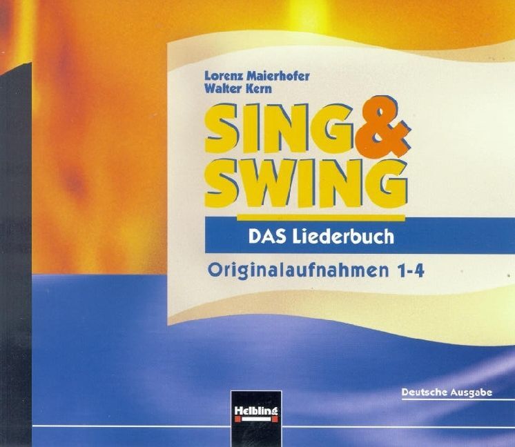 Cover: 9783850612562 | Sing &amp; Swing - DAS Liederbuch. 4 Audio-CDs / ALTE Ausgabe, 4 Audio-CD