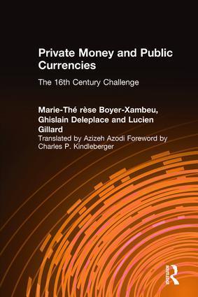 Cover: 9781563245084 | Private Money and Public Currencies | M- T Boyer Xambeau (u. a.)