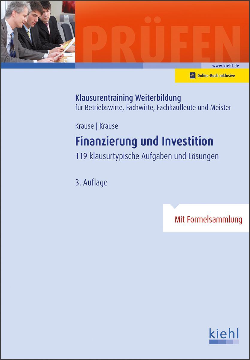 Cover: 9783470634432 | Finanzierung und Investition | Günter Krause (u. a.) | Bundle | 2018