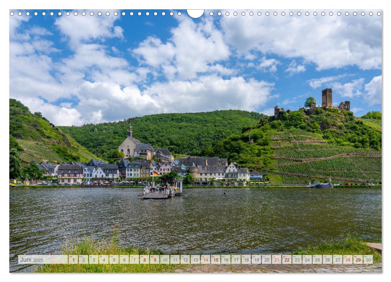 Bild: 9783383953514 | Die Mosel zwischen Koblenz und Trier (Wandkalender 2025 DIN A3...