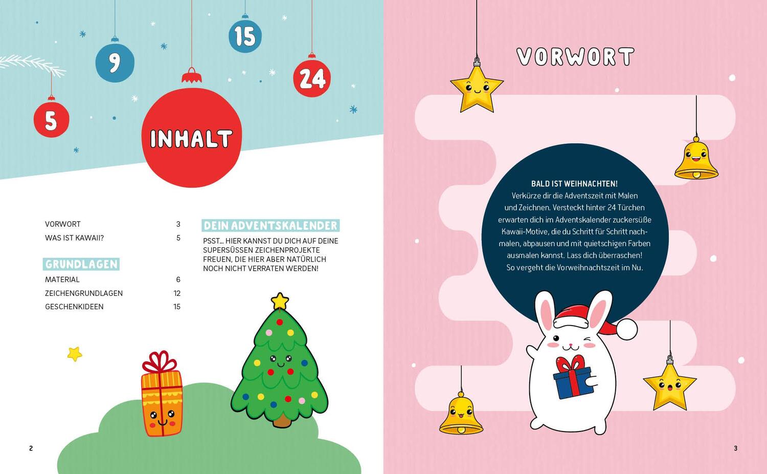 Bild: 9783745906707 | Mein Kawaii-Adventskalender-Buch: Cute Christmas | Buch | Deutsch