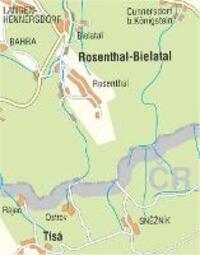 Bild: 9783868430950 | Rosenthal-Bielatal und Umgebung 1 : 15 000 | (Land-)Karte | Deutsch