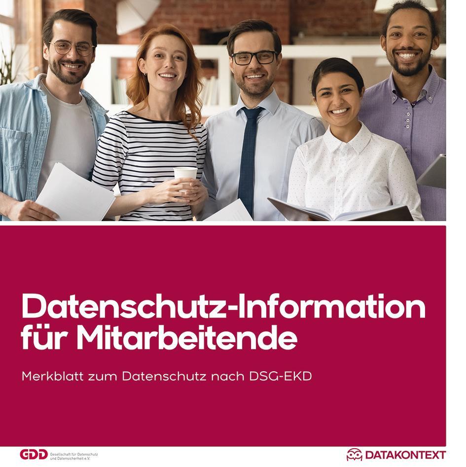 Cover: 9783895779640 | Mitarbeiterinformation Datenschutz EKD | GDD e. V. | Taschenbuch