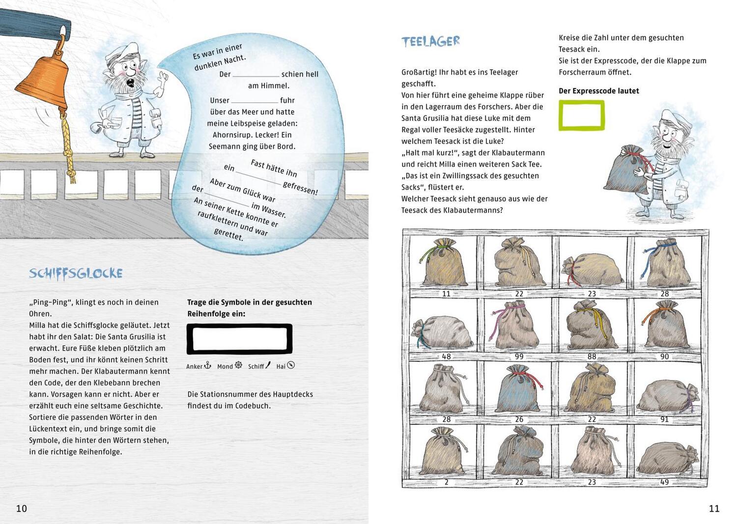 Bild: 9783551189868 | Escape-Buch für Grundschulkinder: Escape Challenge: Flucht vom...