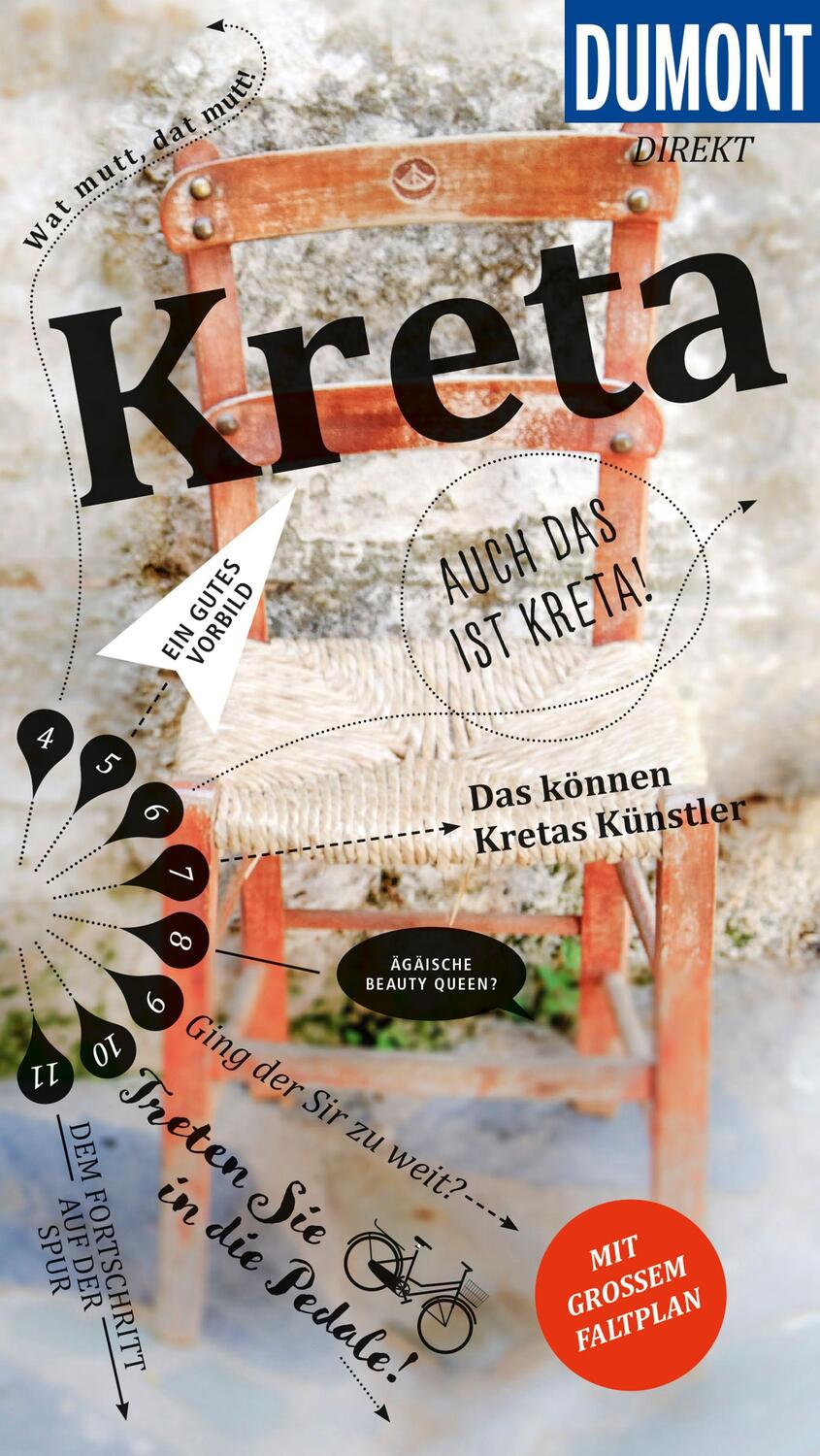 Cover: 9783616011172 | DuMont direkt Reiseführer Kreta | Mit großem Faltplan | Klaus Bötig