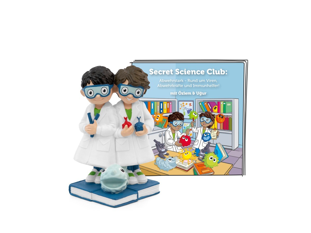 Cover: 4251192132529 | Tonies - Secret Science Club: Abwehrstark - Rund um Viren,.. | 2022