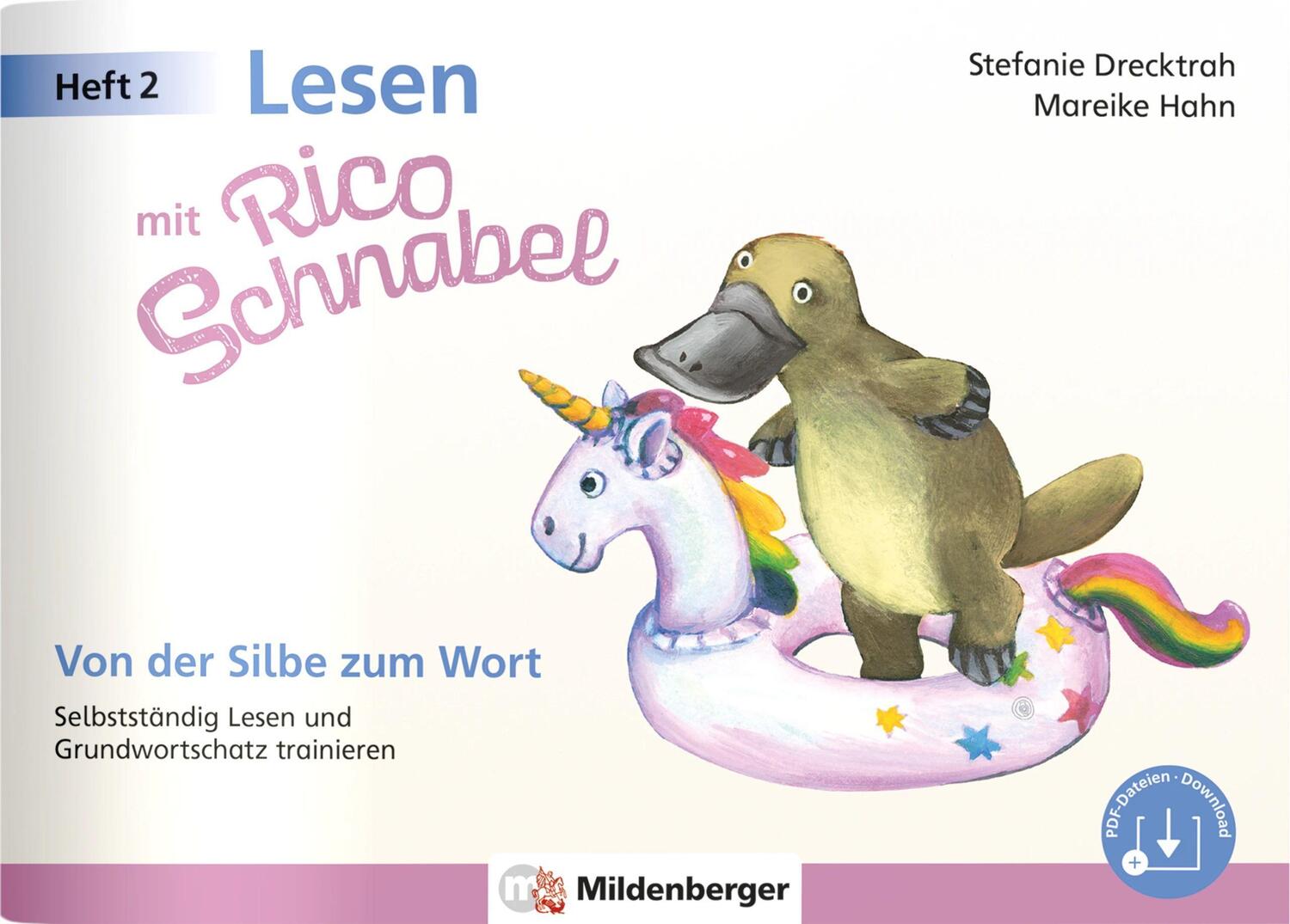 Cover: 9783619120529 | Lesen mit Rico Schnabel, Heft 2: Von der Silbe zum Wort | Broschüre