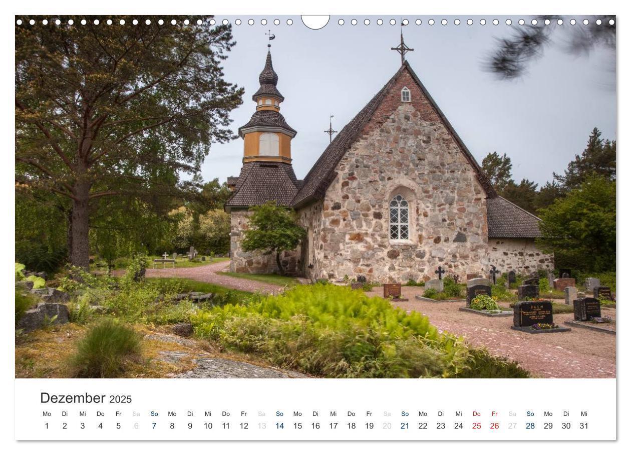 Bild: 9783435573981 | Åland Inseln: Schärengarten der Ostsee (Wandkalender 2025 DIN A3...