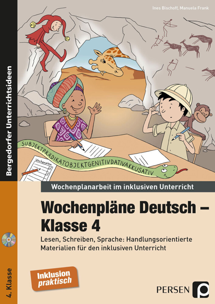 Cover: 9783403234968 | Wochenpläne Deutsch - Klasse 4, m. 1 CD-ROM | Ines Bischoff (u. a.)